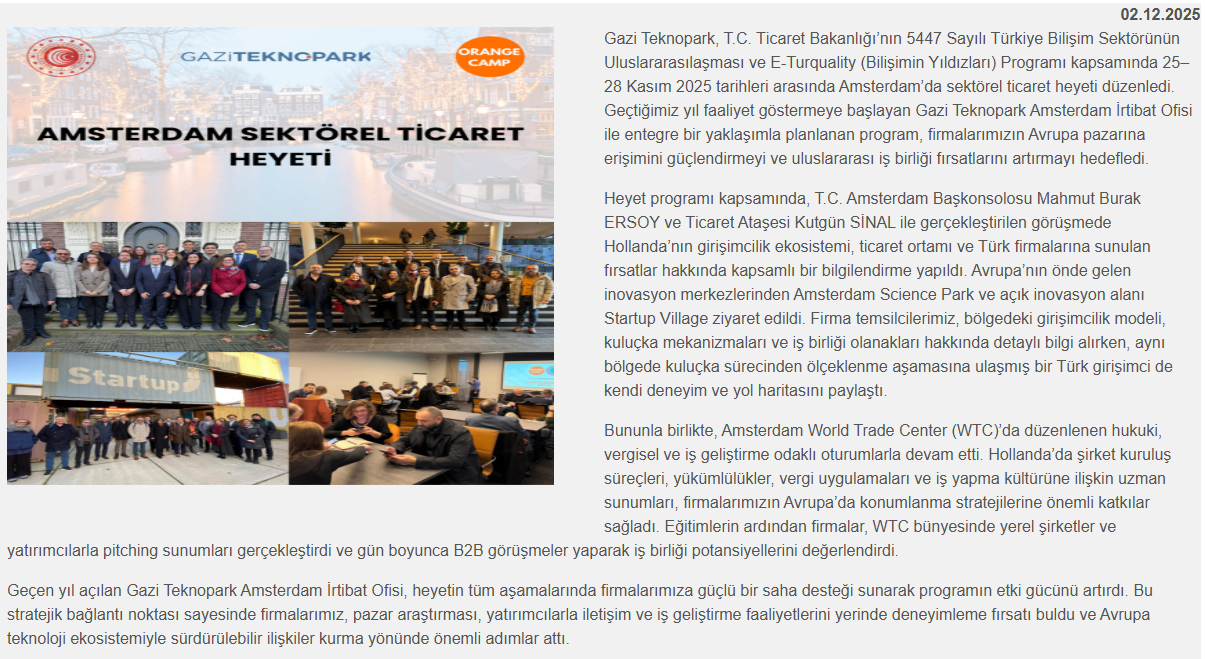 Amsterdam Heyet haber